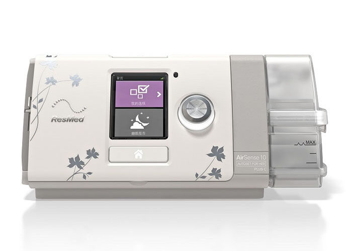 瑞思迈AirSense10 AutoSet for Her Plus C家用高端全自动单水平睡眠呼吸机 止鼾/睡眠呼